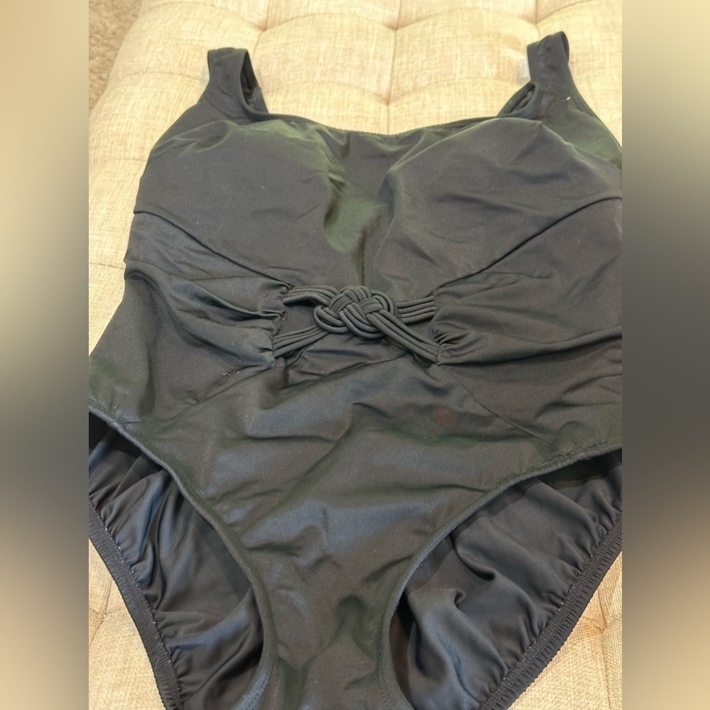 Longitude by Miraclesuit One Piece Swimsuit - Size 12 - EUC - Full Coverage - Picture 2 of 12